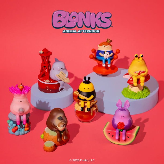 Funko Blonks™ Animal Afternoon Premium Blind Boxes con Chase Surtido (6) Funko Blonks™ Animal Afternoon Premium Blind Boxes con Chase Surtido (6)