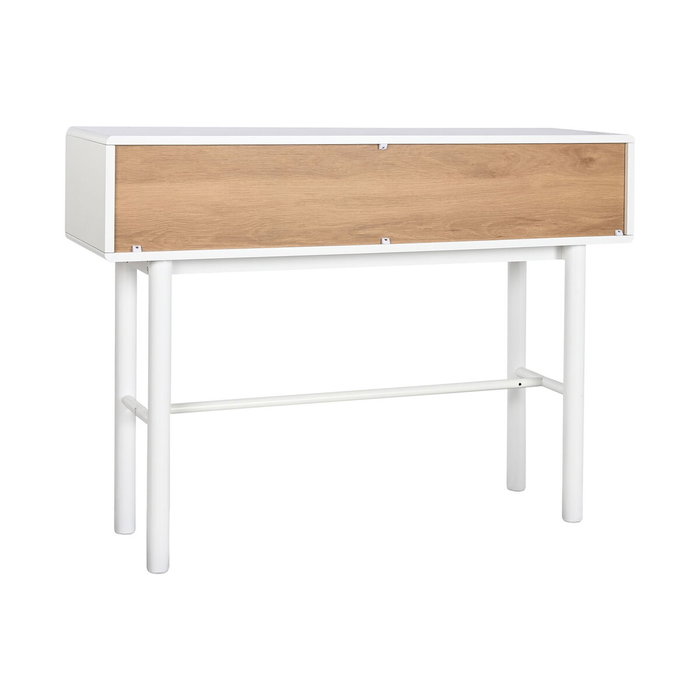 DKD Home Decor Consola Urban Blanco Natural MDF PU 120 x 90 x 35 cm