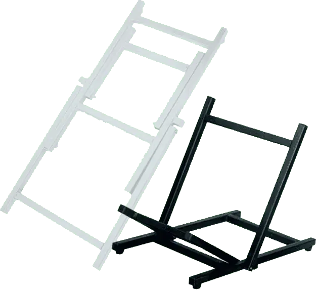 QUIKLOK Soporte para Amplificador con Ajuste de Ángulo Plegable Negro Acero 1.80 kg