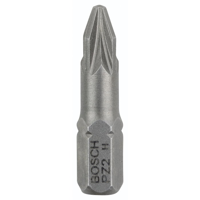 Bosch Juego de 3 Puntas de Destornillador PZ2 25 mm Bosch Juego de 3 Puntas de Destornillador PZ2 25 mm