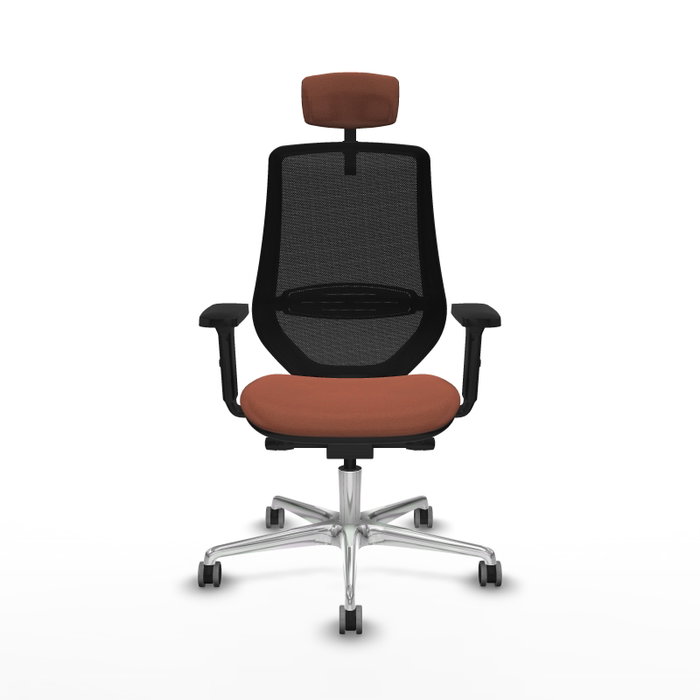 PIQUERAS Y CRESPO Silla de oficina Mardos con mecanismo Sincro/Traslack, Marrón y Negro PIQUERAS Y CRESPO Silla de oficina Mardos con mecanismo Sincro/Traslack, Marrón y Negro
