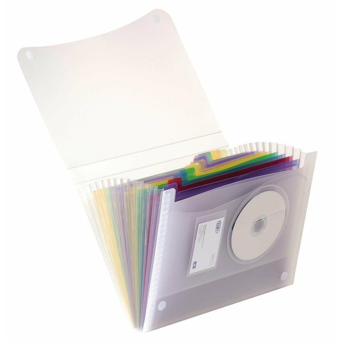 Liderpapel Carpeta Clasificadora Fuelle Spectrafile 13 Departamentos A4 Transparente Liderpapel Carpeta Clasificadora Fuelle Spectrafile 13 Departamentos A4 Transparente
