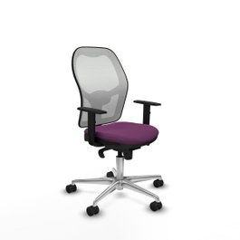 PIQUERAS Y CRESPO Silla de oficina Jorquera Morado/Blanco