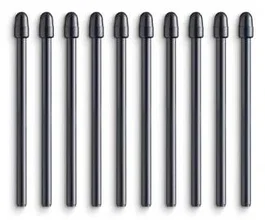 Wacom ACK22211 Kit de 10 Puntas de Recambio Negras para Wacom Pro Pen 2 y Pro Pen 3D