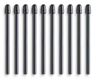 Wacom ACK22211 Kit de 10 Puntas de Recambio Negras para Wacom Pro Pen 2 y Pro Pen 3D