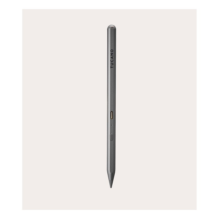 Tucano Pencil 3 UTILITY STYLUS PEN para Apple iPad 7th-10th gen, iPad Air 10.9" 3rd-5th gen, iPad Pro 11" 1st-5th gen - Gris (Aluminio, Bluetooth, Batería 230mAh) Tucano Pencil 3 UTILITY STYLUS PEN para Apple iPad 7th-10th gen, iPad Air 10.9" 3rd-5th gen, iPad Pro 11" 1st-5th gen - Gris (Aluminio, Bluetooth, Batería 230mAh)
