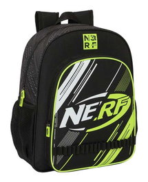 Mochila Escolar Nerf Get ready Negro 32 X 38 X 12 cm