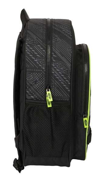 Mochila Escolar Nerf Get ready Negro 32 X 38 X 12 cm