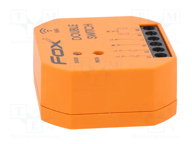 F&F FOX Interruptor de Red WIFI de 2 Canales F&F FOX Interruptor de Red WIFI de 2 Canales