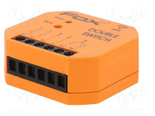 F&F FOX Interruptor de Red WIFI de 2 Canales F&F FOX Interruptor de Red WIFI de 2 Canales