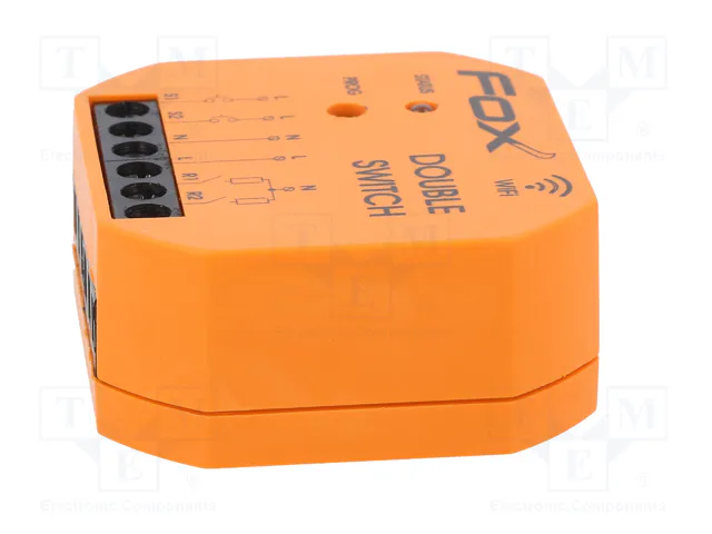 F&F FOX Interruptor de Red WIFI de 2 Canales F&F FOX Interruptor de Red WIFI de 2 Canales