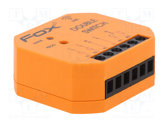 F&F FOX Interruptor de Red WIFI de 2 Canales F&F FOX Interruptor de Red WIFI de 2 Canales