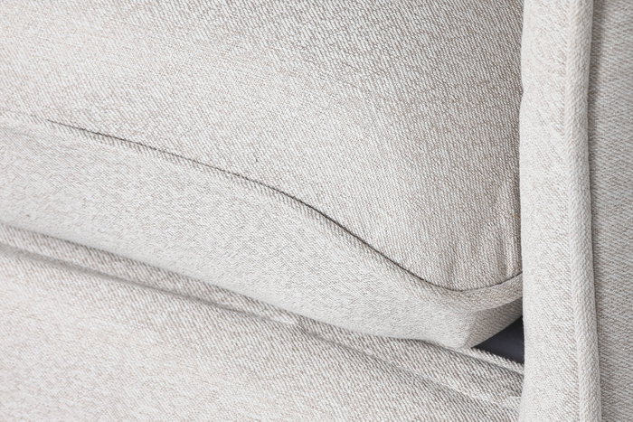 DKD Home Decor Sillón de Poliéster Desenfundable Beige
