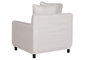 DKD Home Decor Sillón de Poliéster Desenfundable Beige