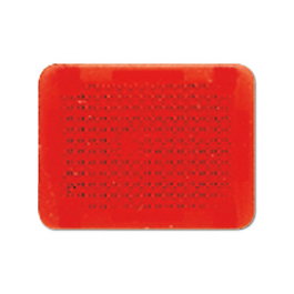 JUNG 33 NR Symbole für KO-Abdeckungen en rojo para interruptores WG600 y WG800 - Cubierta de embellecedor de enchufe
