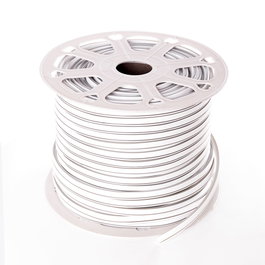 Neon Flex Tira LED Manguera Rosa 6W 220VAC 8x18mm Doble 120xSMD2835 x1M