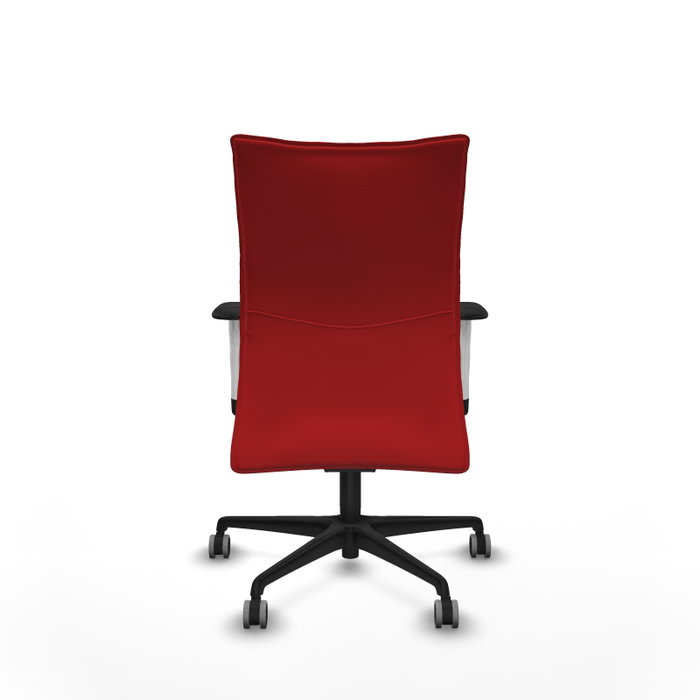 PIQUERAS Y CRESPO Silla Albacete Confidente con Mecanismo Sincro, Similpiel Rojo PIQUERAS Y CRESPO Silla Albacete Confidente con Mecanismo Sincro, Similpiel Rojo