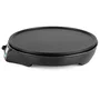 Orbegozo CM 2360 Crepera Eléctrica 1000W Superficie Antiadherente Ø30cm Negro con Espátula de Madera y Esparcidor de Masa Incluidos