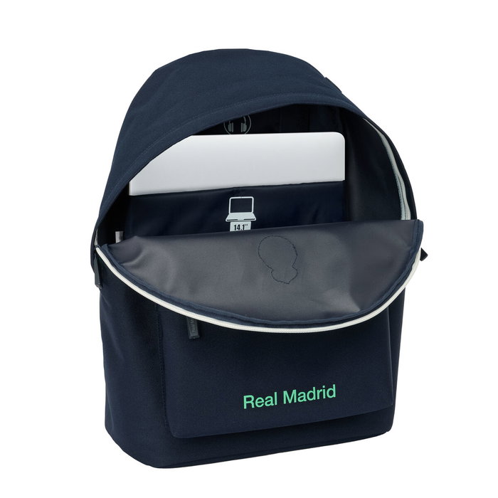 Safta Mochila Real Madrid 2ª Equipación 25/26 para Portátil 14,1 pulgadas Safta Mochila Real Madrid 2ª Equipación 25/26 para Portátil 14,1 pulgadas