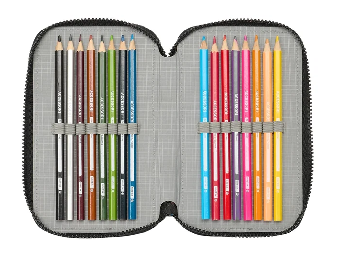 Safta Plumier Escolar Triple Tortugas Ninja 36 Piezas