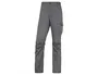 Deltaplus Panostyle Pantalón de Trabajo Stretch Cintura Elástica 5 Bolsillos Gris/Negro Talla XS