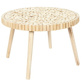 Home Deco Factory Mesa Auxiliar Rondin