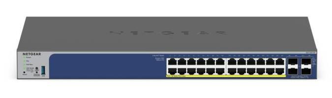 NETGEAR GS728TXP Switch 24 puertos 10G Ethernet con PoE+ (195W) NETGEAR GS728TXP Switch 24 puertos 10G Ethernet con PoE+ (195W)