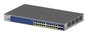 NETGEAR GS728TXP Switch 24 puertos 10G Ethernet con PoE+ (195W)