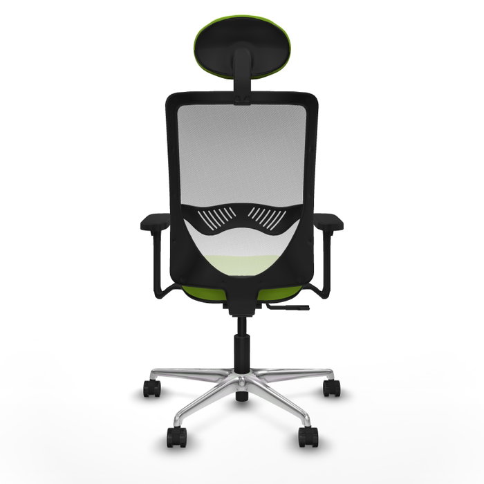 PIQUERAS Y CRESPO Silla de oficina Zulema Pistacho/Blanco con mecanismo Sincro PIQUERAS Y CRESPO Silla de oficina Zulema Pistacho/Blanco con mecanismo Sincro
