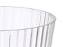 Leknes Copa Rayas Transparente 400 ml 9x18.5x9 cm (Set de 24)