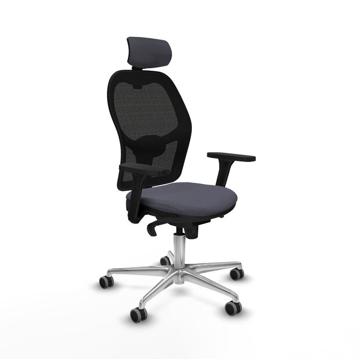 PIQUERAS Y CRESPO Silla de oficina Jorquera Gris oscuro/Negro PIQUERAS Y CRESPO Silla de oficina Jorquera Gris oscuro/Negro