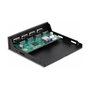 DeLOCK Hub de panel frontal de 3.5 pulgadas con 4 puertos USB 3.2 Gen 1 Tipo-A