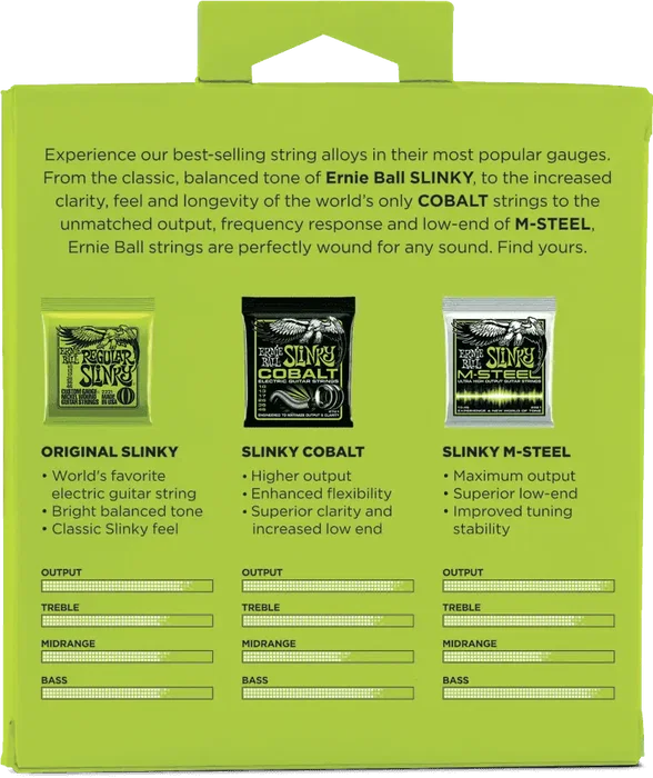 ERNIEBALL JUEGO ELÉCTRICA SLINKY REGULAR TONE PACK 10-46 (3)