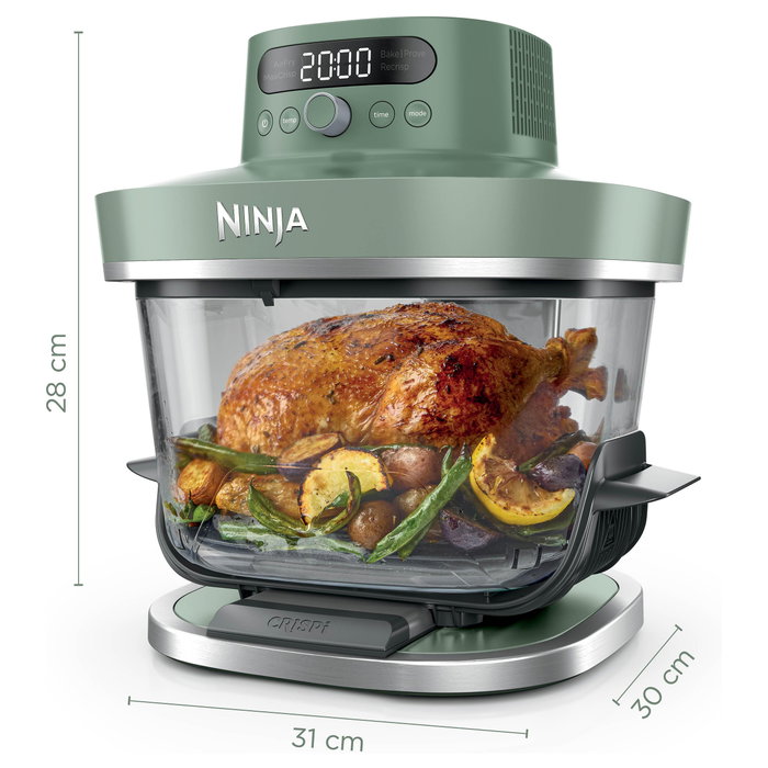 Ninja Crispi PRO AS090EUGN Freidora de aire Verde 5,7 L + 2,3 L