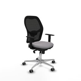 PIQUERAS Y CRESPO Silla de oficina Jorquera Gris y Negra