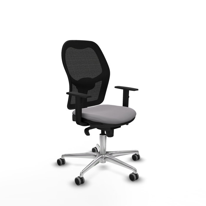 PIQUERAS Y CRESPO Silla de oficina Jorquera Gris y Negra PIQUERAS Y CRESPO Silla de oficina Jorquera Gris y Negra