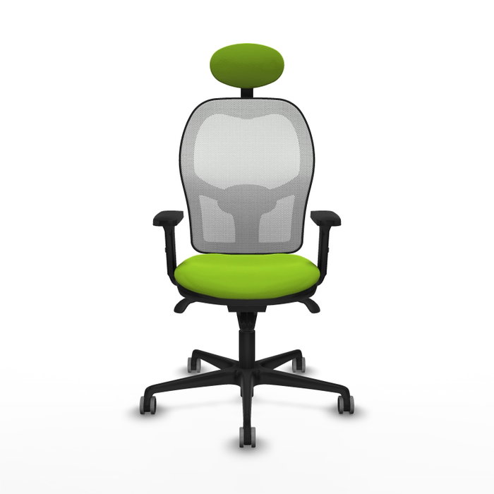 PIQUERAS Y CRESPO Silla de oficina Jorquera con mecanismo Sincro, Pistacho y Blanco PIQUERAS Y CRESPO Silla de oficina Jorquera con mecanismo Sincro, Pistacho y Blanco