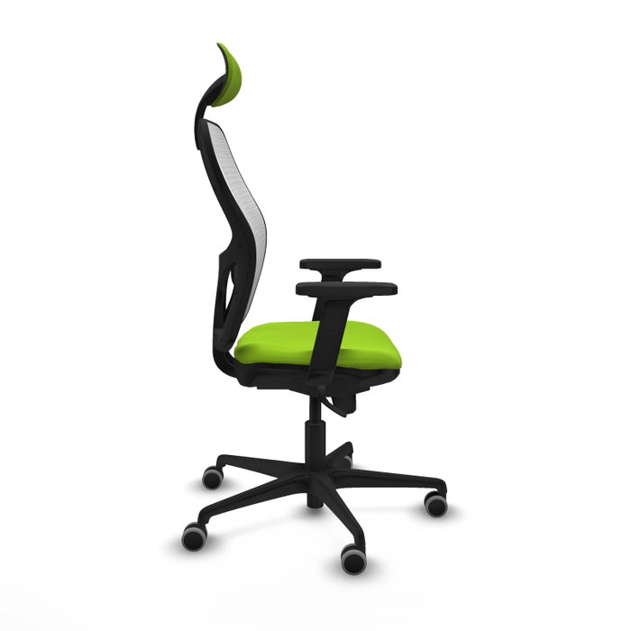 PIQUERAS Y CRESPO Silla de oficina Jorquera con mecanismo Sincro, Pistacho y Blanco PIQUERAS Y CRESPO Silla de oficina Jorquera con mecanismo Sincro, Pistacho y Blanco