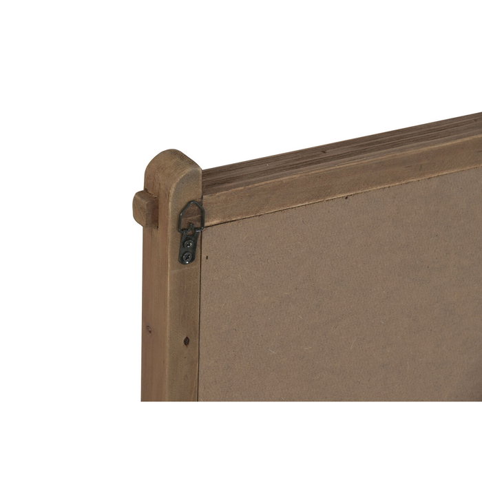 DKD Home Decor Cuadro Pino y Cristal 34x4x46 Nudos Surtido de 2