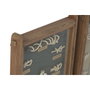 DKD Home Decor Cuadro Pino y Cristal 34x4x46 Nudos Surtido de 2