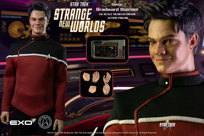 Star Trek: Nuevos y extraños mundos Figura 1/6 Ensign Boimler 30 cm