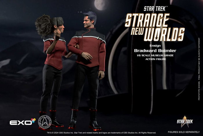 Star Trek: Nuevos y extraños mundos Figura 1/6 Ensign Boimler 30 cm
