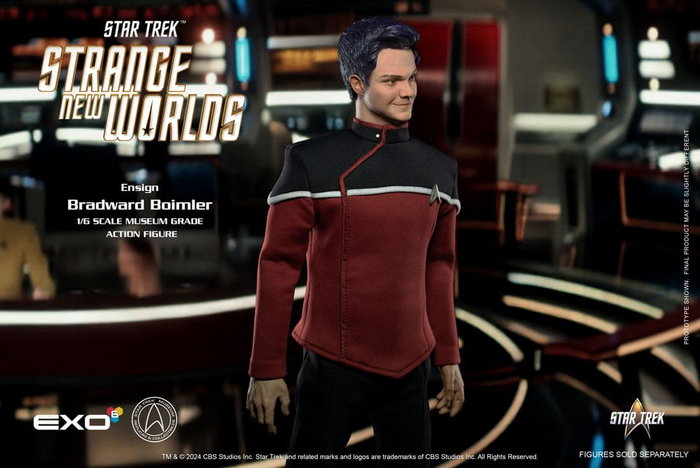 Star Trek: Nuevos y extraños mundos Figura 1/6 Ensign Boimler 30 cm