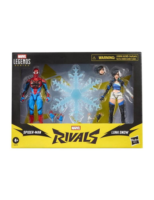 Hasbro Marvel Legends Spider-Man & Luna Snow Marvel Rivals Pack de 2 Figuras Hasbro Marvel Legends Spider-Man & Luna Snow Marvel Rivals Pack de 2 Figuras