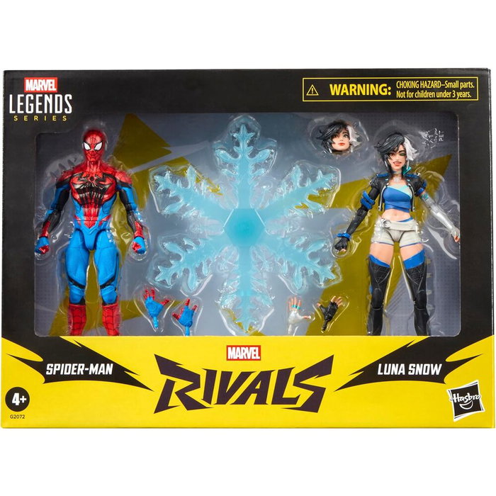 Hasbro Marvel Legends Spider-Man & Luna Snow Marvel Rivals Pack de 2 Figuras Hasbro Marvel Legends Spider-Man & Luna Snow Marvel Rivals Pack de 2 Figuras