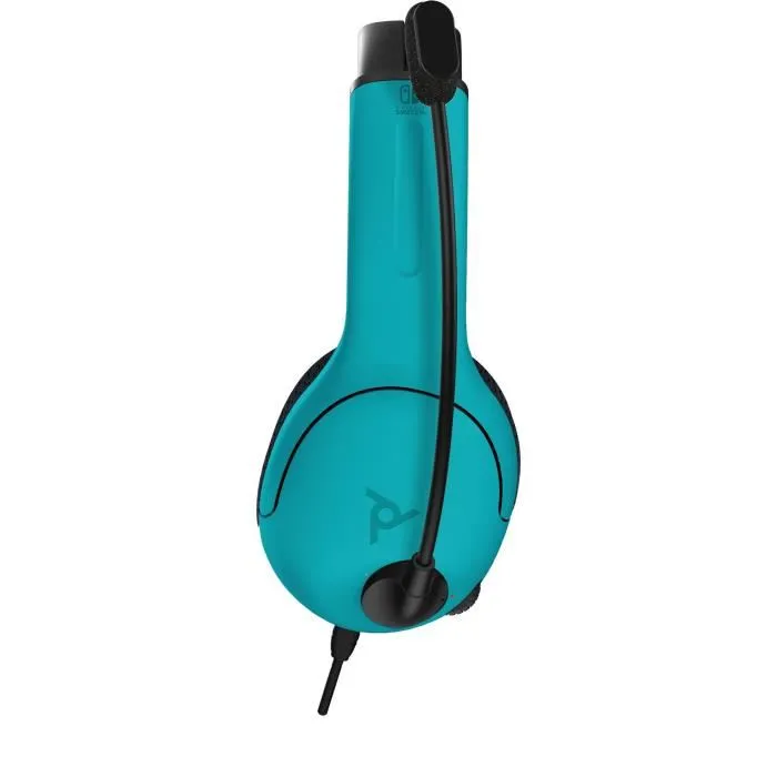 PDP Auricular LVL40 Azul/Rojo para Nintendo Switch con Micrófono Flexible y Cancelación de Ruido
