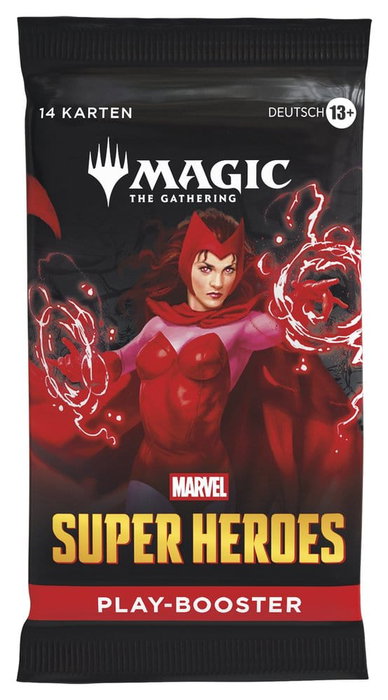 Wizards of the Coast Magic the Gathering Marvel Super Heroes Caja de Sobres de Juego (30) alemán