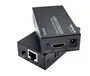 Netlock EXT-HDMI-01 Extensor HDMI por RJ45 CAT.6 hasta 50m - 1920x1200 con Función EDID y Alimentadores Incluidos