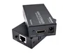Netlock EXT-HDMI-01 Extensor HDMI por RJ45 CAT.6 hasta 50m - 1920x1200 con Función EDID y Alimentadores Incluidos
