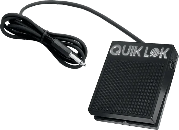 QUIKLOK Pedal Interruptor Universal Controlador Jack Mono Macho Cable 2m